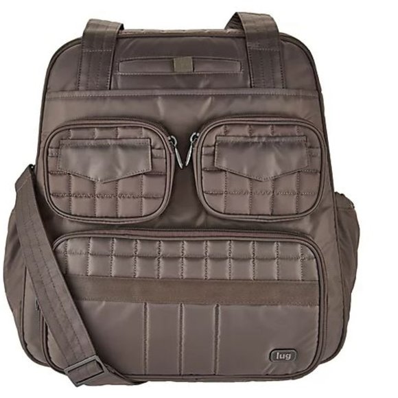 LUG PUDDLE JUMPER OVERNIGHT / GYM BAG, BROWN - Picture 8 of 8